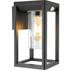 Applique murale d'extérieur Globo CANDELA Noir, 1 lumière