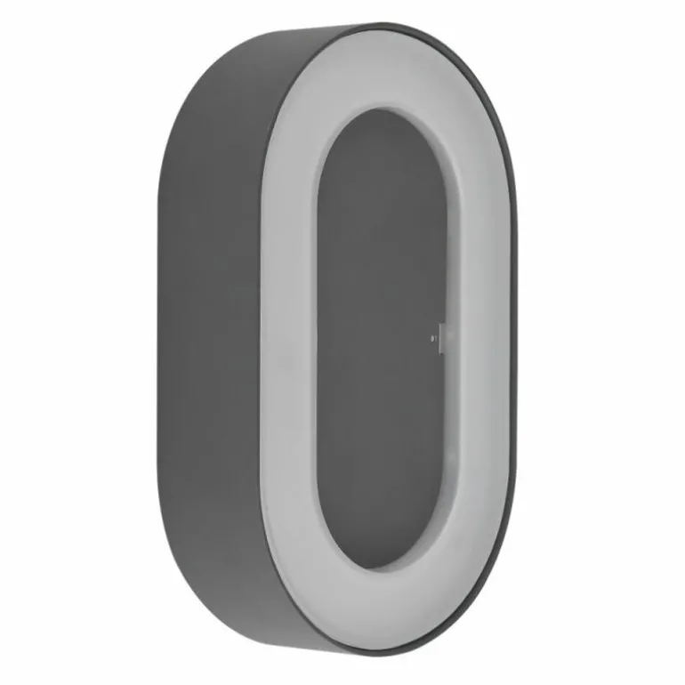 Applique murale d'extérieur Globo SURA LED Anthracite, 1 lumière