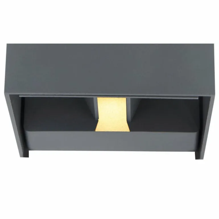 Applique murale d'extérieur Globo VERONIKA LED Anthracite, 1 lumière