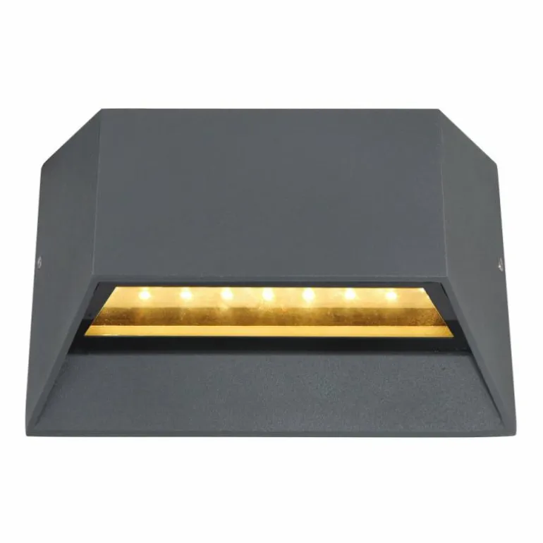 Applique murale d'extérieur Globo HONNA LED Anthracite, 1 lumière