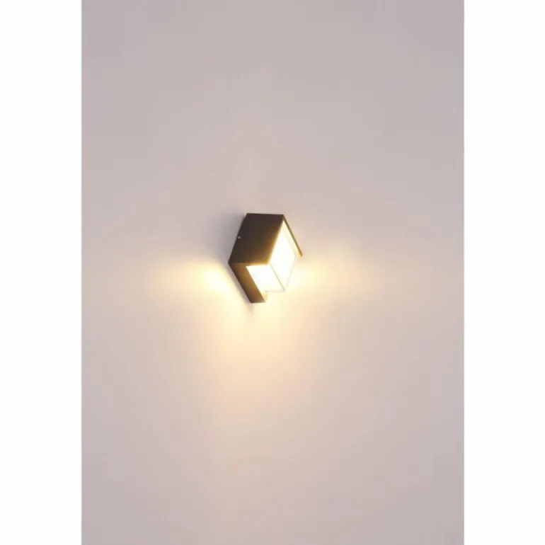 Applique murale d'extérieur Globo JALLA LED Anthracite, 1 lumière