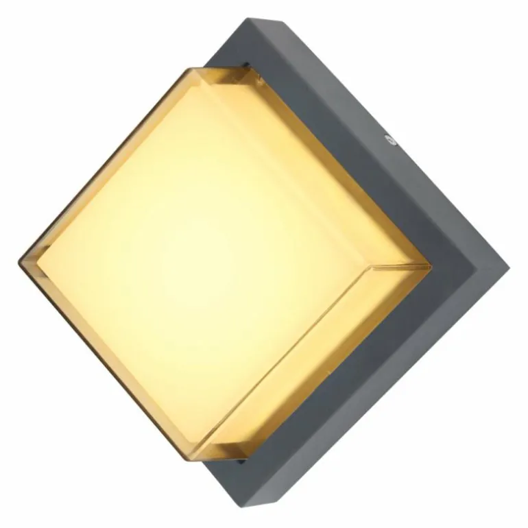 Applique murale d'extérieur Globo JALLA LED Anthracite, 1 lumière