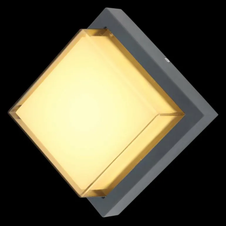 Applique murale d'extérieur Globo JALLA LED Anthracite, 1 lumière