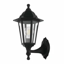 Applique murale d'extérieur Eglo DUANERA Noir, 1 lumière