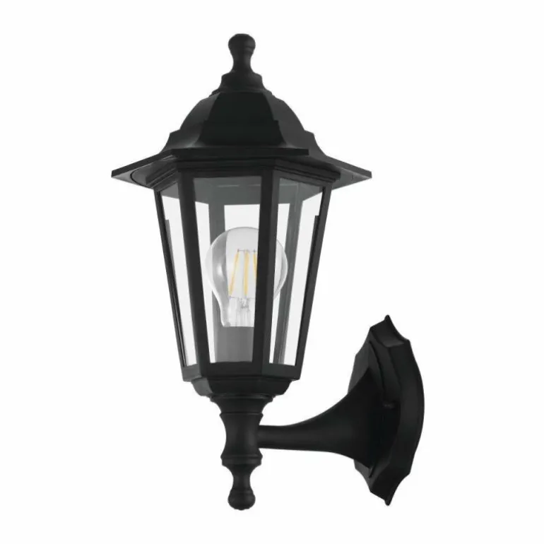 Applique murale d'extérieur Eglo DUANERA Noir, 1 lumière