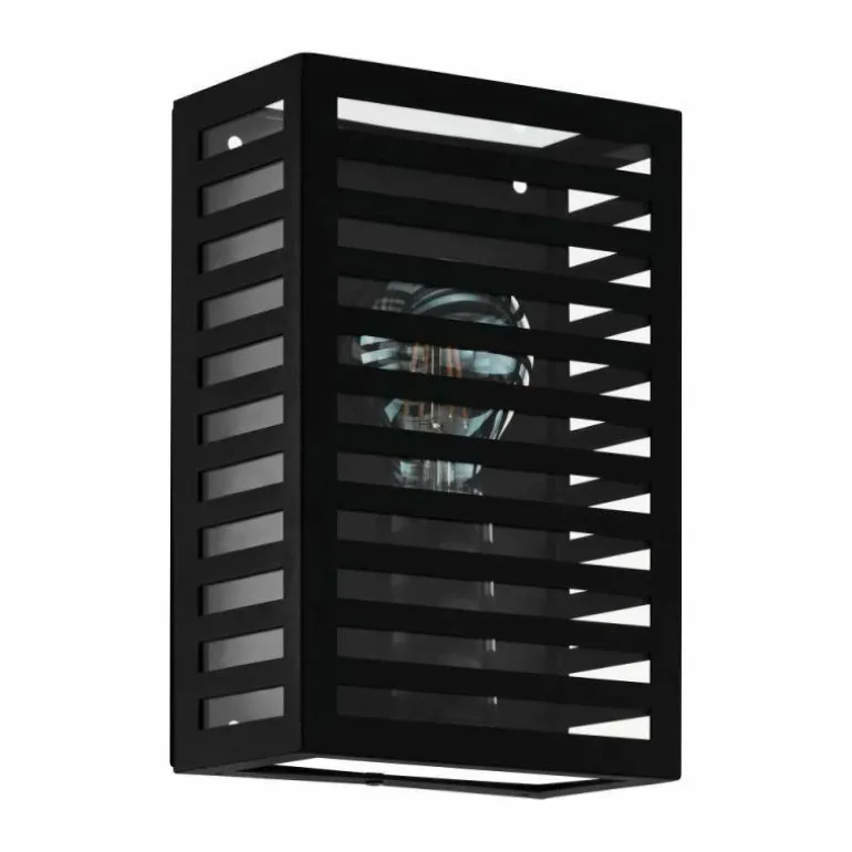 Applique murale d'extérieur Eglo-Leuchten ALAMONTE Noir, 1 lumière