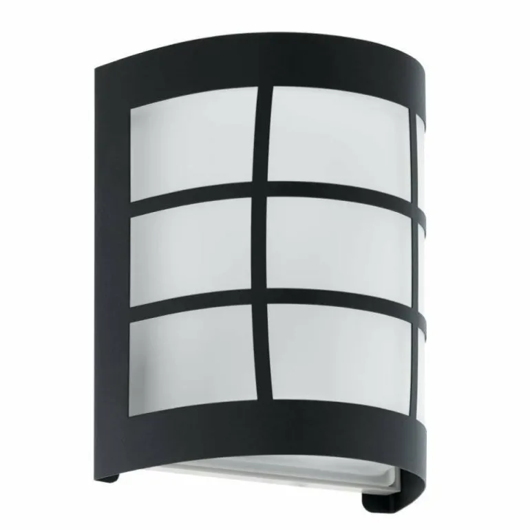 Applique murale d'extérieur Eglo CERNO LED Noir, 1 lumière