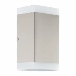 Applique murale d'extérieur Eglo CARPINERA LED Acier inoxydable, 2 lumières
