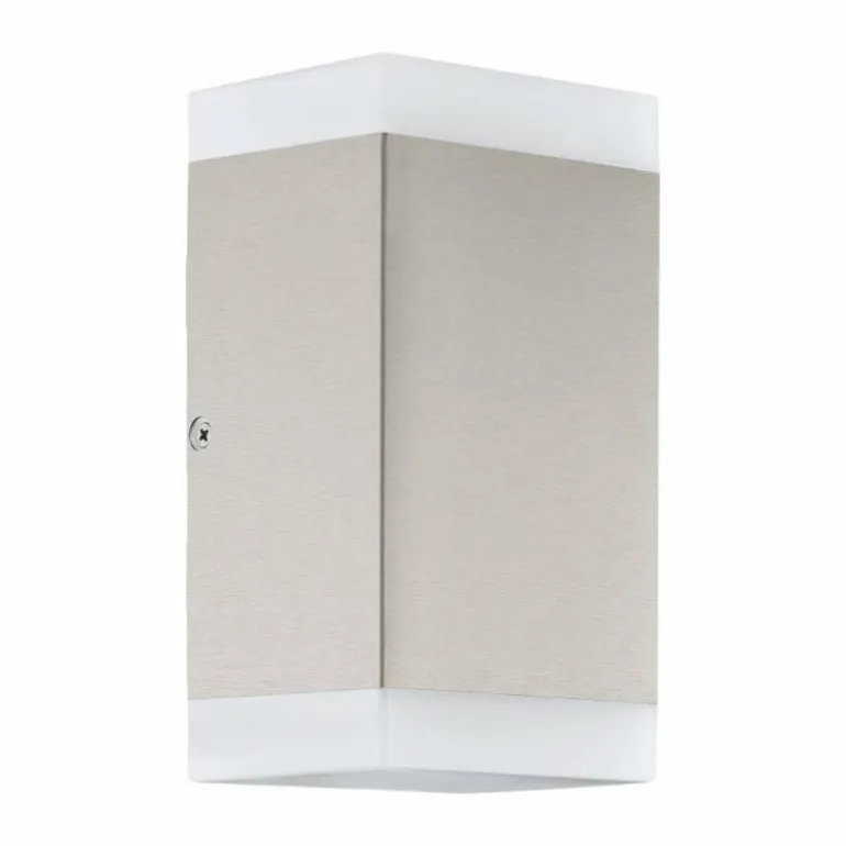 Applique murale d'extérieur Eglo CARPINERA LED Acier inoxydable, 2 lumières