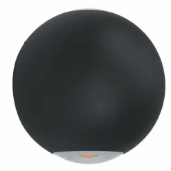 Applique murale d'extérieur Eglo ABUGO LED Noir, 2 lumières