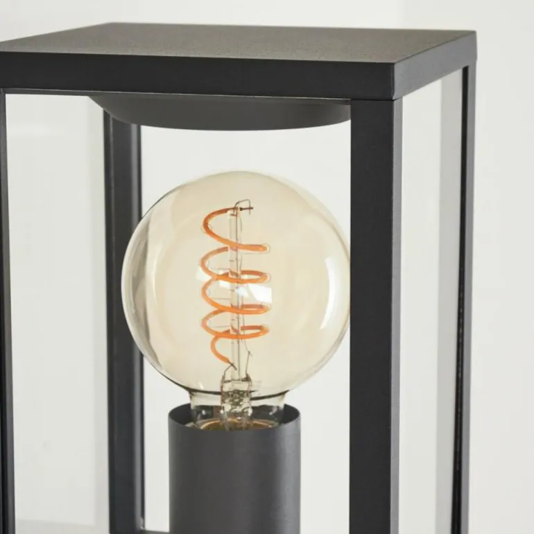 Applique murale d'extérieur Kiwalik Anthracite, Clair, 1 lumière