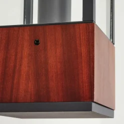 Applique murale d'extérieur Kiwalik Anthracite, Clair, 1 lumière