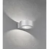 Applique murale d'extérieur Fischer-Honsel Torres LED Argenté, 1 lumière
