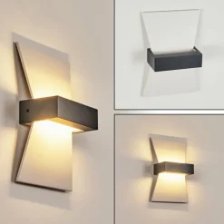 Applique murale d'extérieur Randsfjord LED Anthracite, Blanc, 1 lumière