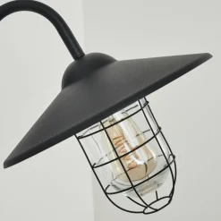 Applique murale d'extérieur Oricourt Noir, 1 lumière