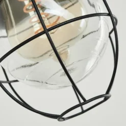 Applique murale d'extérieur Oricourt Noir, 1 lumière