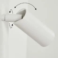 Applique murale d'extérieur Saeter LED Blanc, 1 lumière