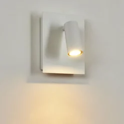 Applique murale d'extérieur Saeter LED Blanc, 1 lumière