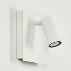 Applique murale d'extérieur Saeter LED Blanc, 1 lumière