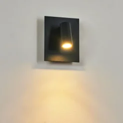 Applique murale d'extérieur Saeter LED Noir, 1 lumière