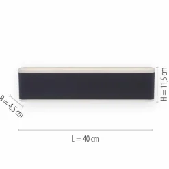 Applique murale d'extérieur Paul-Neuhaus ELSA LED Anthracite, 2 lumières