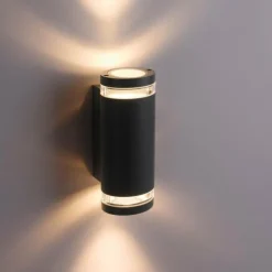 Applique murale d'extérieur Paul-Neuhaus KARL Anthracite, 2 lumières