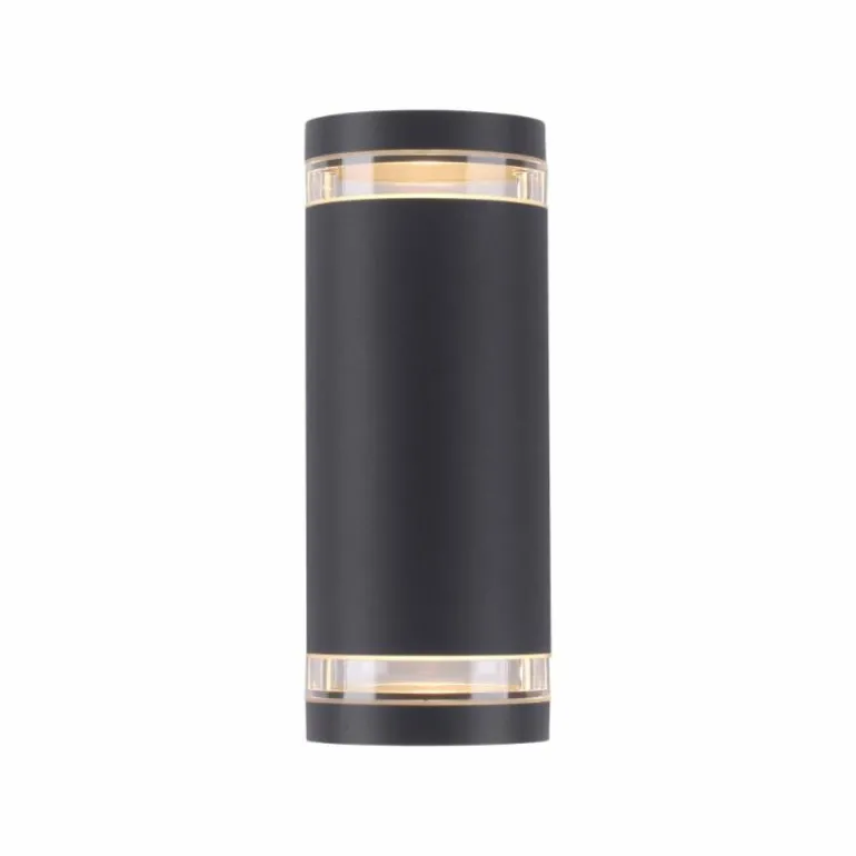 Applique murale d'extérieur Paul-Neuhaus KARL Anthracite, 2 lumières