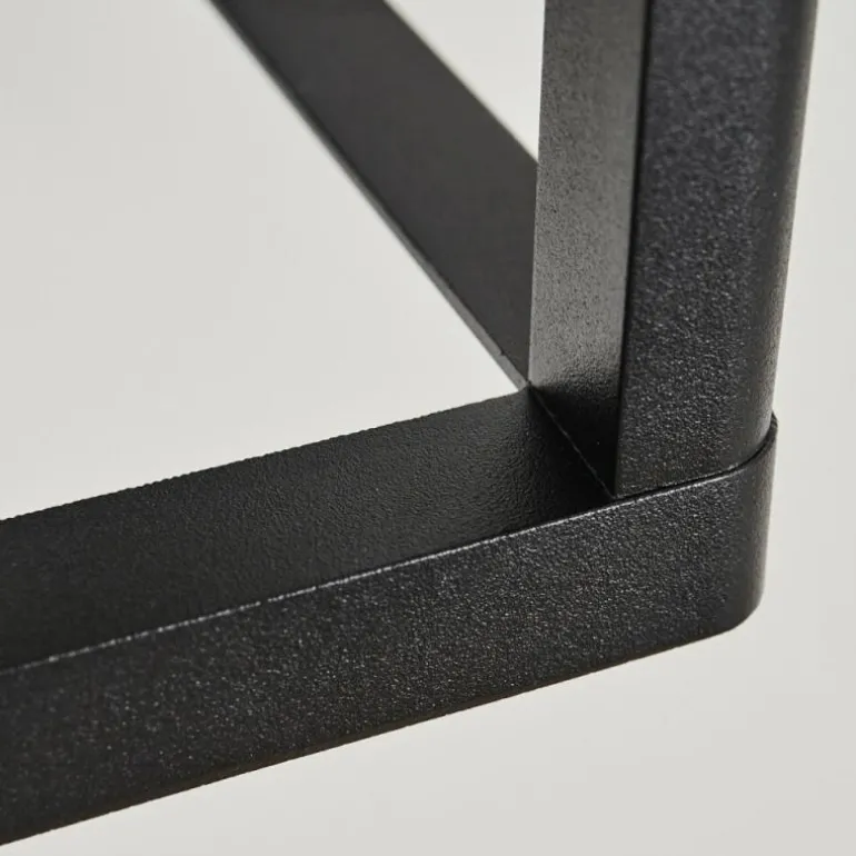 Applique murale d'extérieur Leset Noir, 1 lumière, Détecteur de mouvement