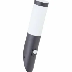 Applique murale d'extérieur Brilliant-Leuchten Dody Noir, 1 lumière, Détecteur de mouvement