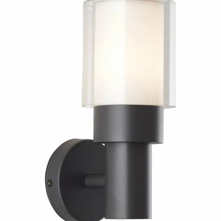 Applique murale d'extérieur Brilliant-Leuchten Arthus Noir, 1 lumière