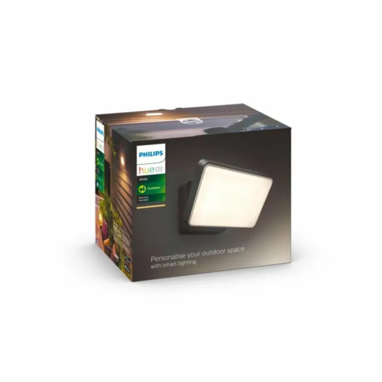 Applique murale d'extérieur Philips Hue White Welcome LED Noir, 1 lumière