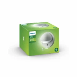 Applique murale d'extérieur Philips myGarden June Gris, 1 lumière, Détecteur de mouvement