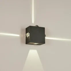 Applique murale d'extérieur Bedou LED Anthracite, 1 lumière