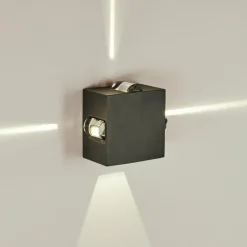 Applique murale d'extérieur Bedou LED Anthracite, 1 lumière