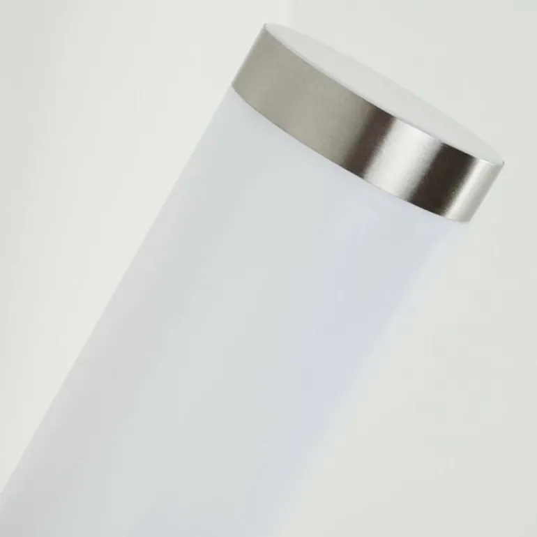 Applique murale d'extérieur Sessa Nickel mat, 1 lumière, Détecteur de mouvement