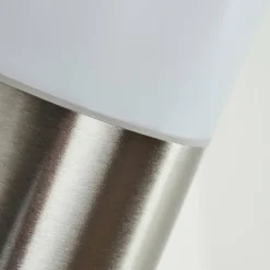 Applique murale d'extérieur Sessa Nickel mat, 1 lumière, Détecteur de mouvement