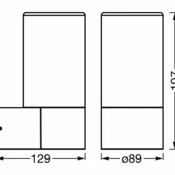 Applique murale d'extérieur LEDVANCE Smart+ Gris, 1 lumière