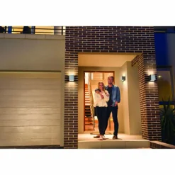 Applique murale d'extérieur LEDVANCE Smart+ Acier brossé, 1 lumière