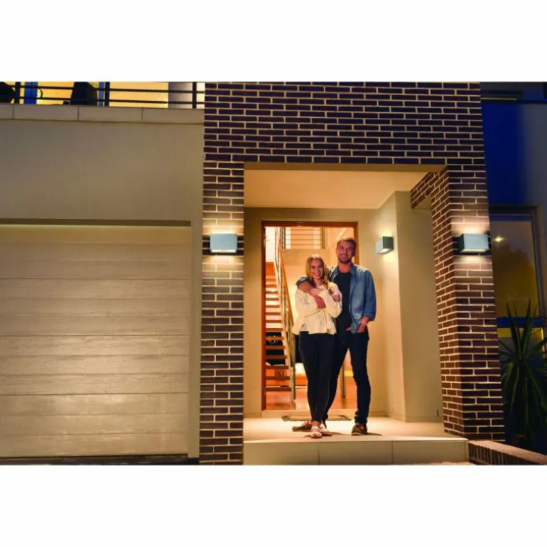 Applique murale d'extérieur LEDVANCE Smart+ Acier brossé, 1 lumière