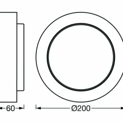 Applique murale d'extérieur LEDVANCE ENDURA Acier brossé, 1 lumière