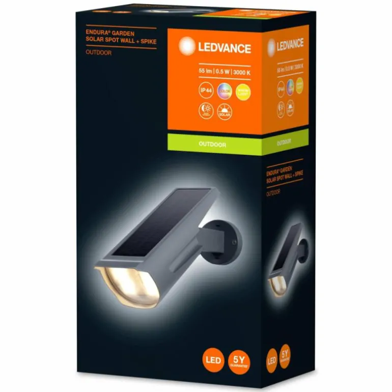 Applique murale d'extérieur LEDVANCE ENDURA Gris, 1 lumière