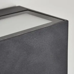 Applique murale d'extérieur Spidern LED Anthracite, 1 lumière, Changeur de couleurs