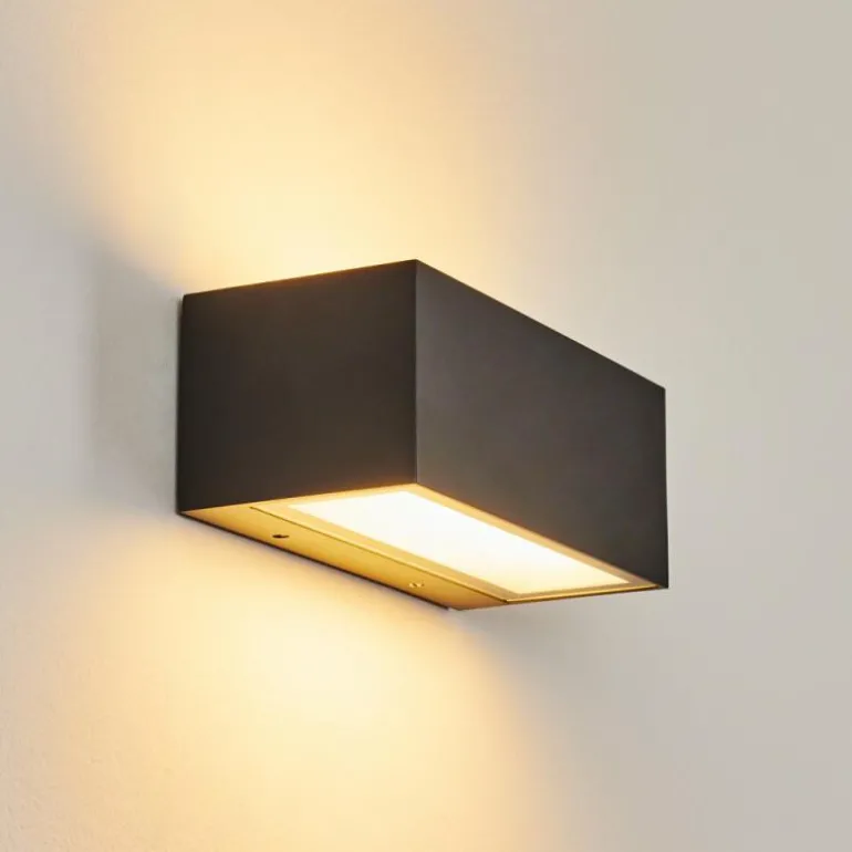 Applique murale d'extérieur Spidern LED Anthracite, 1 lumière, Changeur de couleurs