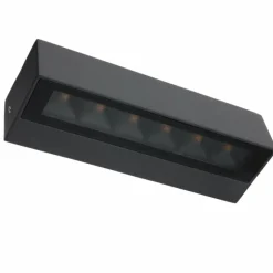 Applique murale d'extérieur LCD Luisenfels LED Noir, 2 lumières
