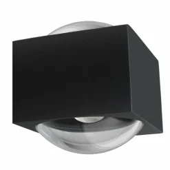 Applique murale d'extérieur LCD Fischeck LED Noir, 2 lumières