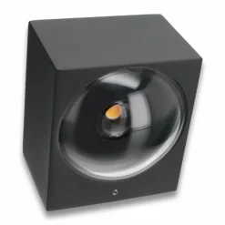 Applique murale d'extérieur LCD Fischeck LED Noir, 2 lumières