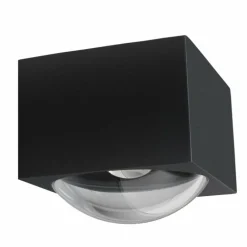 Applique murale d'extérieur LCD Fischeck LED Noir, 1 lumière