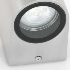 Applique murale d'extérieur Steinhauer Acier inoxydable, 1 lumière