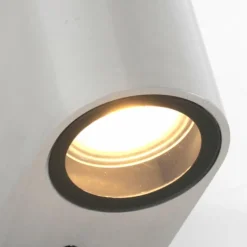 Applique murale d'extérieur Steinhauer Acier inoxydable, 1 lumière