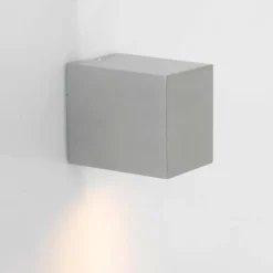 Applique murale d'extérieur Steinhauer Acier inoxydable, 1 lumière